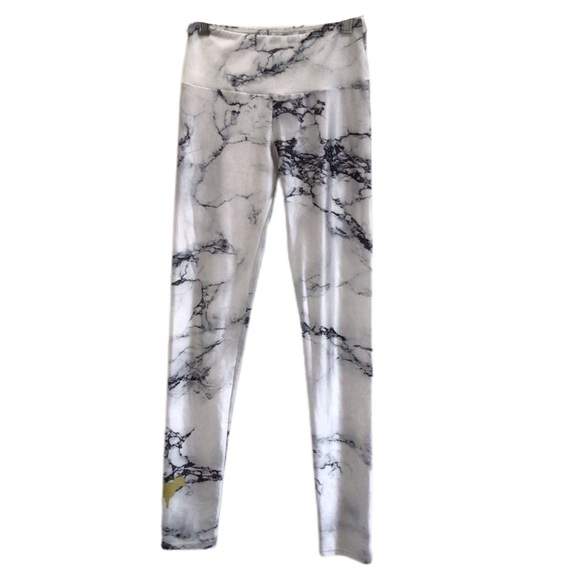 Goldsheep White Marble Full Length Leggings - Picture 2 of 7